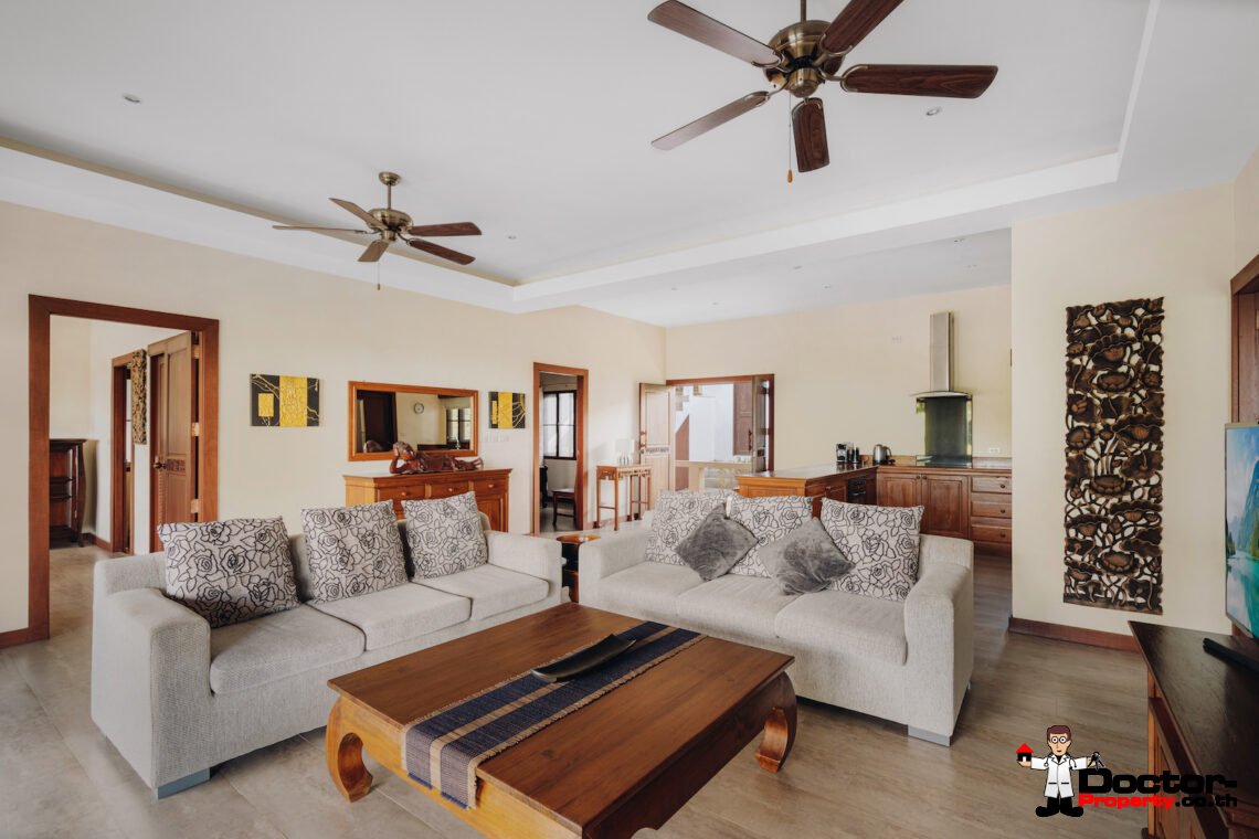 4 Bed Pool Villa with Sea View – Taling Ngam, Koh Samui – For Sale